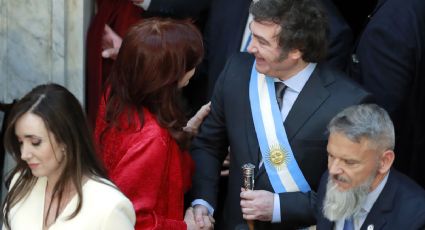 Cristina Fernández hizo una seña obscena a su llegada a la sesión del Congreso en la que Milei asumió la presidencia