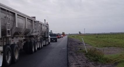 Liberan la carretera Reynosa-Tamaulipas tras bloqueos con camiones y un tráiler