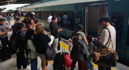 El Tren Maya arranca su primer día de operaciones con retrasos de hasta cuatro horas
