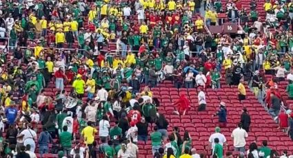 Reportan bronca entre aficionados mexicanos y colombianos en el Memorial Coliseum