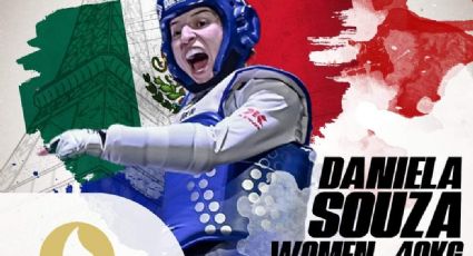 ¡Plaza olímpica para México! Daniela Souza asegura boleto en taekwondo para París 2024