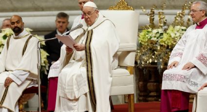 El papa Francisco condena la guerra en Gaza durante la misa de gallo: "El príncipe de la paz no halla posada en el mundo"