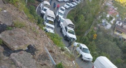 Caos en Sultepec: taxistas realizaron bloqueos por 24 horas en protesta por operativos de las Fuerzas Armadas