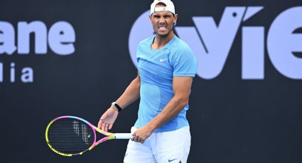 Rafa Nadal reaparece con derrota tras una larga ausencia; 'calienta' para el Australian Open