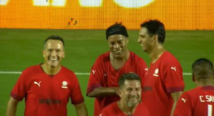 Equipo de Ronaldinho y Jorge Campos da pinceladas de magia, pero cae en partido ‘Leyendas de Conmebol’ en Miami