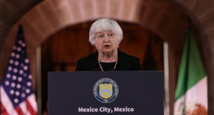 López Obrador recibe a Janet Yellen en Palacio Nacional para tratar el tema del combate al fentanilo