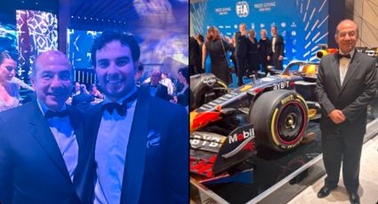 Felipe Calderón acompaña a Checo Pérez en la gala de la FIA en Bakú: “Fue un gusto presenciar la premiación del subcampeón de F1”