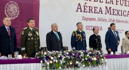 López Obrador defiende a la Fuerza Aérea ante críticas a ley para que coordine la protección y vigilancia del espacio aéreo