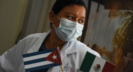 Llegan 61 médicos cubanos más a México previo a la visita de Miguel Díaz-Canel