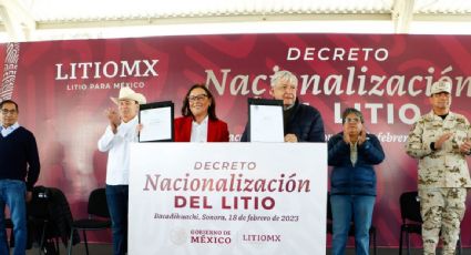 AMLO firma decreto para nacionalizar el litio: más de 234 mil hectáreas con yacimientos se declaran zona de reserva