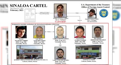 EU ingresa en la lista negra a empresas ligadas al Cártel de Sinaloa y a seis presuntos operadores de la organización criminal