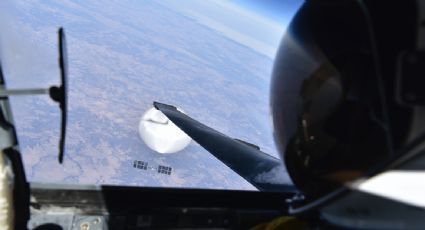 Pentágono publica foto del globo chino tomada antes de que fuera derribado sobre el Atlántico