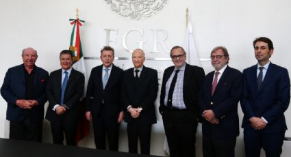 Gertz Manero reaparece tras su operación: FGR comparte fotografía de una reunión del fiscal con juristas