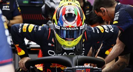 Checo Pérez termina decimocuarto tras su primer contacto con el RB19 en el segundo día de pruebas de pretemporada de F1