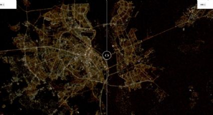 Imágenes de la Estación Espacial Internacional registran el impacto de la guerra en la infraestructura eléctrica de Ucrania