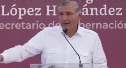 Adán Augusto llama "trasnochados" a quienes marcharán en defensa del INE: "No quieren que se hable de García Luna"