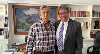 Ricardo Monreal se reúne con Cuauhtémoc Cárdenas: "La República nos necesita"