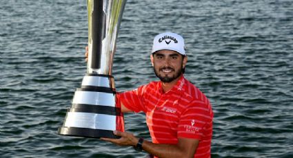 El golfista mexicano Abraham Ancer se proclama campeón del PIF Saudí International