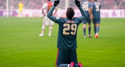 Santiago Giménez marca otro gol, el Feyenoord gana el Clásico ante el Ajax y acaricia el título en la Eredivisie
