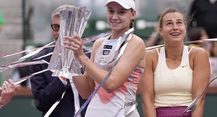 Elena Rybakina 'sorprende' por primera vez a Aryna Sabalenka y conquista el título en Indian Wells