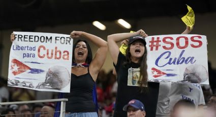 Cubanos radicados en Miami aprovechan el Clásico Mundial de Beisbol para exhibir la “opresión política” que se vive en su país