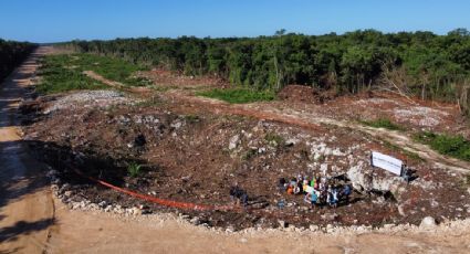 Activistas convocan a formar una cadena humana en el Tramo 5 del Tren Maya en protesta por el daño ambiental causado por las obras