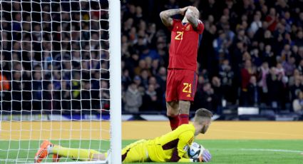 España sufre dolorosa derrota en su visita a Escocia y comienzan las dudas en su camino rumbo a la Euro