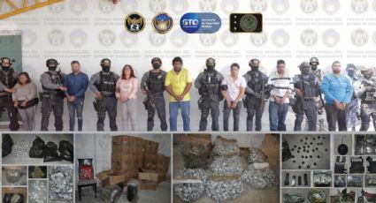 Detienen en Guanajuato a siete presuntos integrantes de una célula criminal
