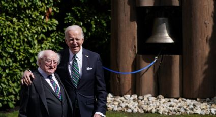 Biden se reúne en Dublín con el presidente y el primer ministro de Irlanda