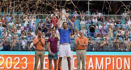 El tenista ruso Daniil Medvedev triunfa en el Miami Open y consigue su cuarto título del año