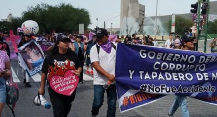 A un año de la muerte de Debanhi, familiares acusan falta de avances en el caso y marchan en Monterrey para exigir justicia