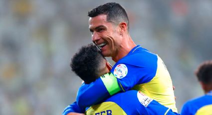 Cristiano Ronaldo vuelve a sonreír tras marcar un tanto en la goleada del Al Nassr