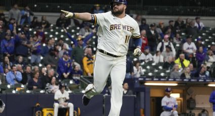 Rowdy Tellez se une al 'festín mexicano' y pega su primer cuadrangular de la temporada de Grandes Ligas