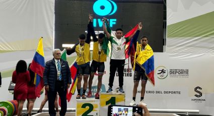 México logra cinco medallas en Panamericano Sub 20 de Pesas; Adolfo Tun se corona con dos oros