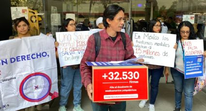 Pacientes piden en vano al gobierno solucionar el desabasto de medicamentos psiquiátricos