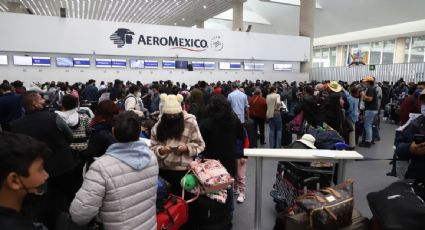 Aeroméxico reporta más de 90 vuelos afectados por la caída de ceniza del volcán Popocatépetl
