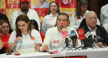 "No he usado el nombre del presidente en campaña", responde Mejía a AMLO