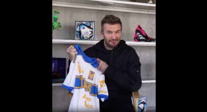 El exfutbolista inglés David Beckham sorprende al enviar mensaje de apoyo a Tigres antes de la Final: "Les deseo el mejor de los éxitos"