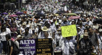 Gobierno de la CDMX reporta 2 mil asistentes a la marcha en defensa de la Suprema Corte