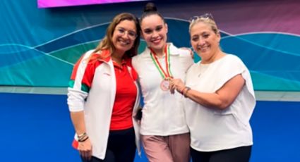 La mexicana Ledia Juárez conquista medalla de bronce en el Torneo Internacional de Gimnasia Rítmica en Portugal