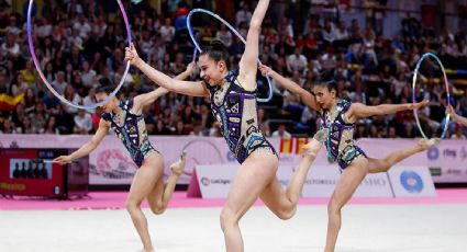 Equipo mexicano femenil de Gimnasia Rítmica termina entre los cinco mejores en la Copa del Mundo