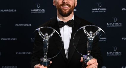 ¡Histórico! Messi, el primer deportista que hace 'doblete' en los Premios Laureus: "Es gracias al trabajo y respeto ante todo"