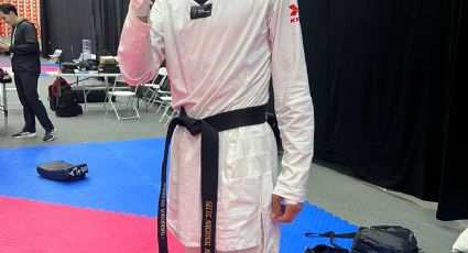 El mexicano Carlos Navarro conquista medalla de bronce, primera para el equipo nacional en el Mundial de taekwondo de Bakú