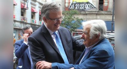 El expresidente José Mujica se despide de Marcelo Ebrard tras anunciar su renuncia a la SRE: “No te olvides de mirar al sur”