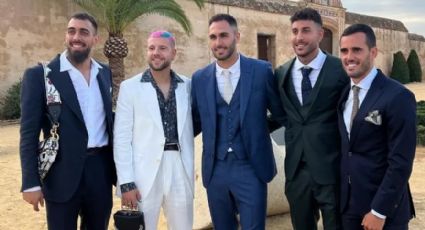 Dos futbolistas del Betis reciben ataques homofóbicos en redes sociales tras asistir a una boda con bolsos