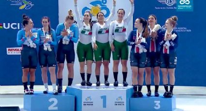 Equipo Femenil de México consigue medalla de oro en el Campeonato Panamericano de Ciclismo de Pista