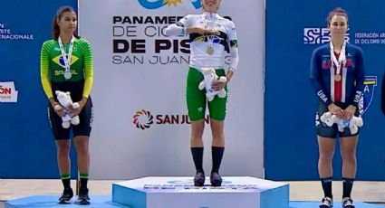 La mexicana Antonieta Gaxiola conquista medalla de oro en el Panamericano de Ciclismo de Pista; Fernando Nava gana plata