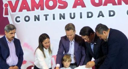 Manuel Velasco se registra como aspirante a la candidatura presidencial de Morena y aliados