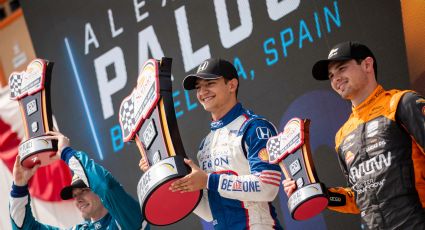 El mexicano Pato O'Ward se sube al podio de la IndyCar: "Estoy feliz y estamos en la pelea por el campeonato"
