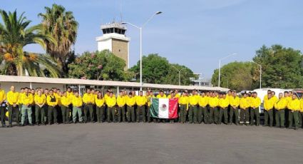 México envía a más de 100 brigadistas a ayudar a combatir los incendios forestales en Canadá